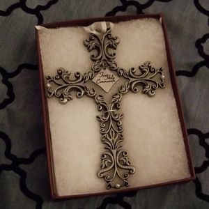 First Communion Filigree Cross